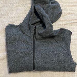 Lululemon grey oversized scuba cropped